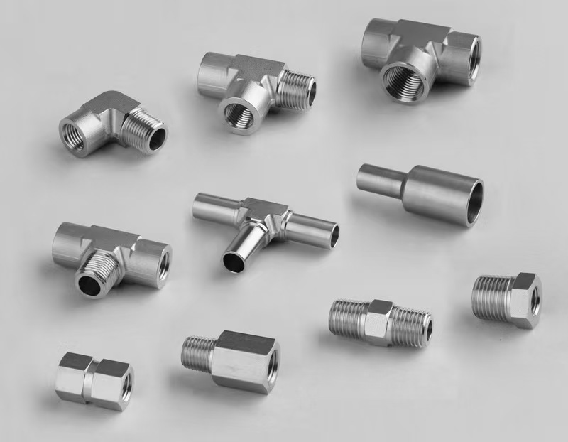 Stainless steel threaded and weld fittings